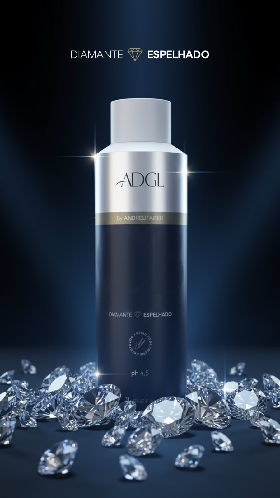 CB Alisamento Diamante Espelhado